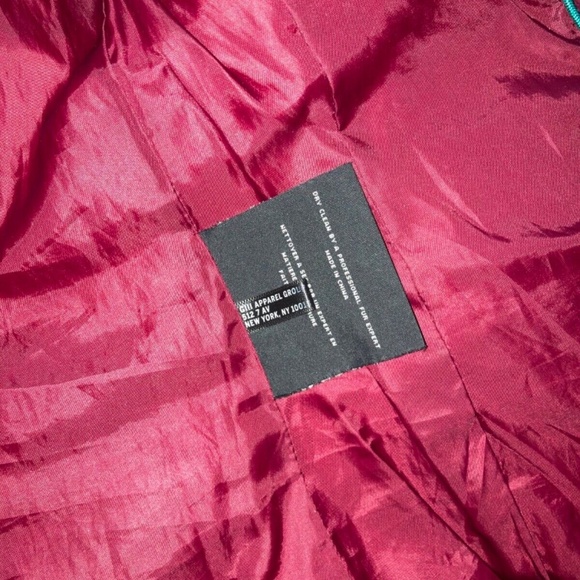 Andew Marc Rissa Burgundy Red Maroon Raccoon Fur Trim Hood Down Winter Coat XS - Picture 8 of 11